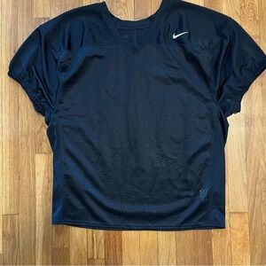 Black Nike Recruit Practice Mesh Football Jersey